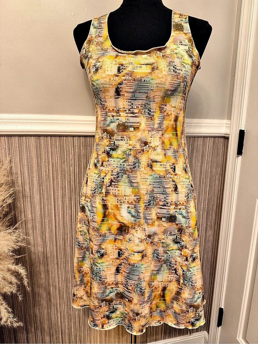 Haystacks Switchstacks Reversible Little Dress Medium 2-in-1 Made USA